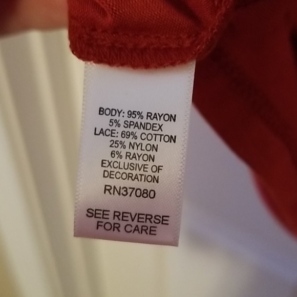 Ladies great fall top...deep orange - Picture 9 of 10